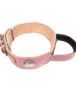 Baby Pink Collar for American Bulldog